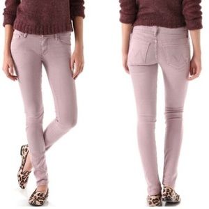 • MOTHER • The Looker Pop Skinny Jeans French Lilac